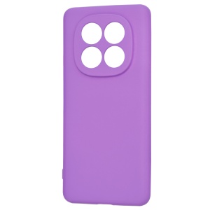 Husa pentru Xiaomi Redmi Note 14 Pro / Poco X7 din Silicon Catifelat, Protectie Premium, Skyddar SoftElegance - Mov - Img 3