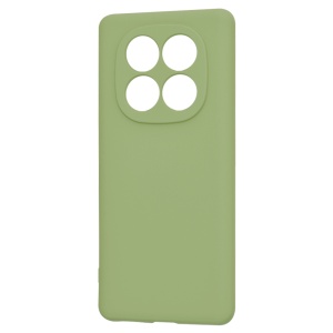 Husa pentru Xiaomi Redmi Note 14 Pro / Poco X7 din Silicon Catifelat, Protectie Premium, Skyddar SoftElegance - Verde - Img 6