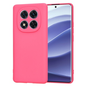 Husa pentru Xiaomi Redmi Note 14 Pro / Poco X7 din Silicon Catifelat, Protectie Premium, Skyddar SoftElegance - Fucsia - Img 8