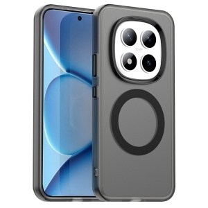Husa pentru Xiaomi Redmi Note 15 Pro+ 5G, MagSafe, Antisoc, set cu sticker, CandyCase, Negru