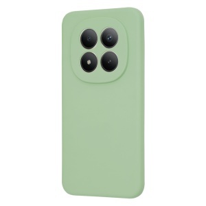 Husa pentru Xiaomi Redmi Note 15 Pro+ 5G / Poco M8 Pro 5G, SKYDDAR INNOVATION, din Silicon Catifelat, SoftElegance, set cu sticker, Verde deschis - Img 3