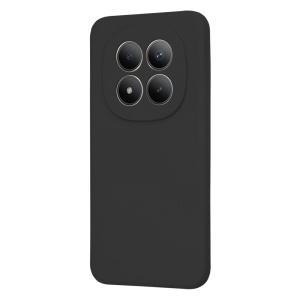 Husa pentru Xiaomi Redmi Note 15 Pro+ 5G, SKYDDAR INNOVATION, din Silicon Catifelat, SoftElegance, set cu sticker, Negru - Img 3