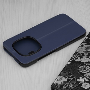 Husa pentru Xiaomi Redmi Note 15 Pro 5G, tip carte, set cu sticker, eFold, Albastru - Img 5