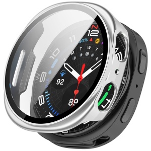 Husa protectie Smartwatch Samsung Galaxy Watch8 40mm, SKYDDAR INNOVATION, Defense360 Pro + Screen Protector, AntiSoc, set cu sticker, Gri