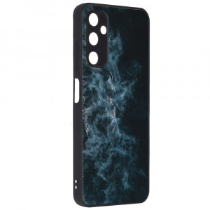 Husa Samsung Galaxy A05s cu sticla securizata, Techsuit Glaze - Blue Nebula - Img 2