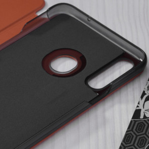 Husa Samsung Galaxy A20s tip carte, Techsuit eFold - Portocaliu - Img 4