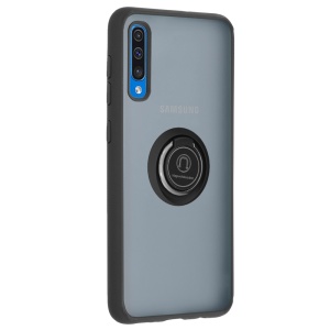 Husă Samsung Galaxy A30s / A50 / A50s SKYDDAR Glinth+ cu Inel Rotativ 360°, Compatibilitate Magnetică, Absorbție Șocuri, Design Subțire și Elegant - Negru - Img 13