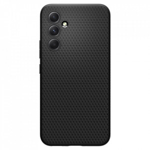 Husa Samsung Galaxy A54, Spigen Liquid Air - Matte Black - Img 3