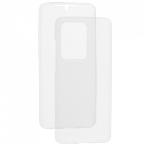 Husa Samsung Galaxy S20 Ultra, din silicon TPU slim, Techsuit - Transparent