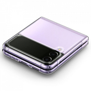 Husa Samsung Galaxy Z Flip3 5G, Spigen AirSkin - Clear - Img 5