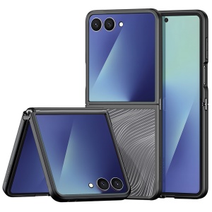 Husa Samsung Galaxy Z Flip7, Antisoc, Dux Ducis Aimo Series, Negru