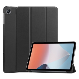 Husa tableta pentru Oppo Pad Air, SKYDDAR INNOVATION, cu suport Multi-Unghi si functie Sleep/Wake, FoldPro, Negru, set cu sticker