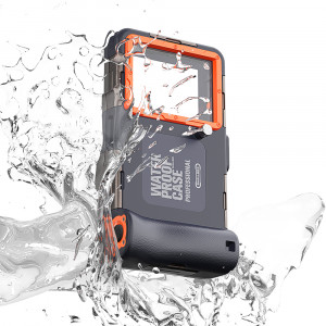 Husa Universala Telefon Maxim 6.8" rezistenta la apa, Waterproof IP68, ShellBox - Negru