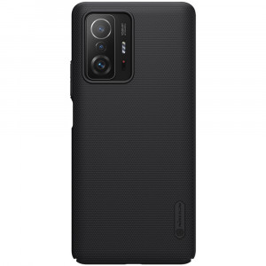 Husa Xiaomi 11T / 11T Pro, Nillkin Super Frosted Shield - Negru