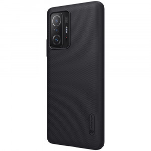 Husa Xiaomi 11T / 11T Pro, Nillkin Super Frosted Shield - Negru - Img 3