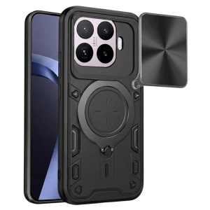 Husa Xiaomi 17T Pro, Inel Magnetic, Protectie Camera, set cu sticker, CamGuard Pro, Negru