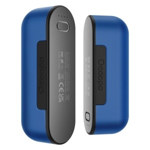 Incalzitor de Maini Electric Ocoopa UT2s Mini, 2x 2600mAh, Incarcare Type-C, Design Magnetic, 3 Trepte Caldura, Portabil, Albastru