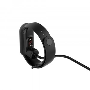 Incarcator pentru Xiaomi Mi Band 5/6/7, USB, 3.5W, 1m - Techsuit (TXC1) - Black - Img 6