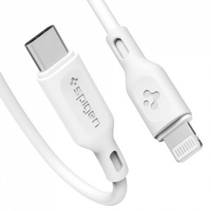 Incarcator priza Type-C la Lightning, PD 20W (PE2C10CL), Spigen - Alb - Img 5