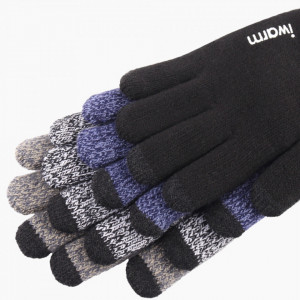 Manusi Tocuhscreen din lana, unisex, iWarm ST0005 - Gri - Img 5