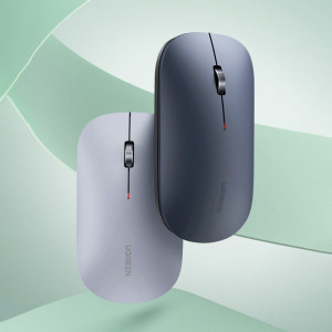 Mouse Fara Fir 1000-4000 DPI, Ugreen Slim Design MU001, Gri - Img 3