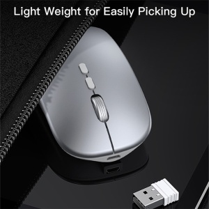Mouse wireless, 2.4G, 1600 DPI, Ergonomic, Yesido, Negru - Img 9