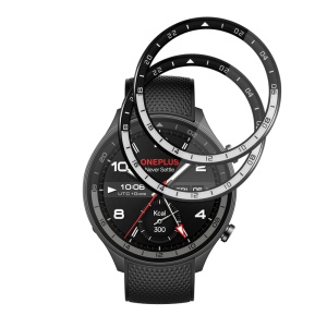 [Pachet 2x] Folie pentru OnePlus Watch 2R, protectie zgarieturi, set cu sticker, Nano Flex, Negru