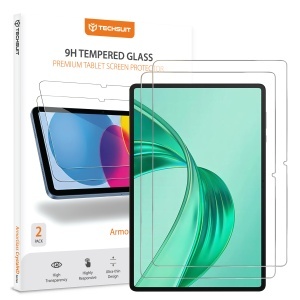 [Pachet x2] Folie pentru Folie pentru Honor Pad X8a / Oppo Pad (2022) / Xiaomi Pad 6 / Pad 6 Pro, SKYDDAR INNOVATION, ArmorGlass CrystalHD, Ultra HD, set cu sticker, Transparent