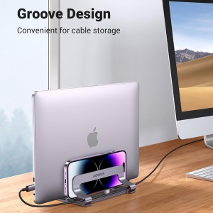 Suport Laptop pentru Birou, Ugreen LP258 - Silver - Img 5