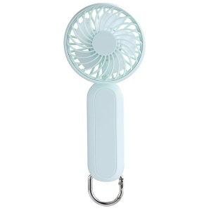 Ventilator Portabil Mini, 3 Viteze, de Birou, de Mana, USB, 1200mAh, SKDR LittleWonder - Verde