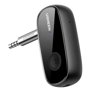 Adaptor Bluetooth Auxiliar Jack, Hi-Fi Stereo Sound, BT5.1, Ugreen CM279, Negru