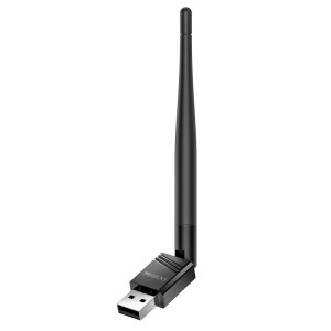 Adaptor Wi-Fi, USB 2.0, 150Mbps, Antena externa, Yesido, Negru