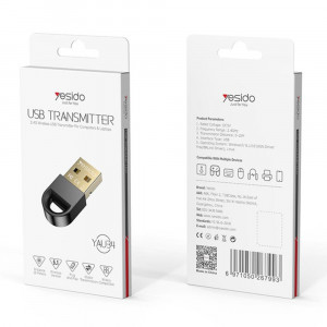 Adaptor Wireless USB-A la Bluetooth - Yesido (YAU34) - Black - Img 7