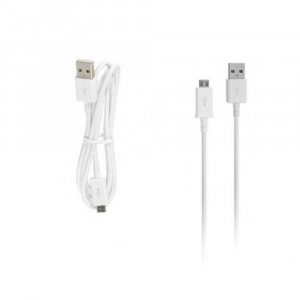 Cablu de Date USB la Micro-USB, 1m - Samsung (ECB-DU4AWE) - White (Bulk Packing) - Img 2