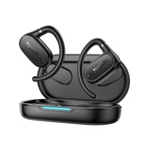 Casti Wireless, Open-Ear, Bluetooth 5.3, IPX5, 600mAh, Yesido, Negru