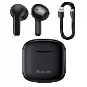 Casti Wireless TWS Bowie E3 cu Bluetooth 5.0, Baseus (NGTW080001) - Negru - Img 6