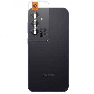 Folie Camera pentru Samsung Galaxy S23 FE (set 2) - Spigen Glas.tR Optik - Black - Img 6