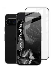 Folie pentru Google Pixel 9a, SKYDDAR INNOVATION, Sticla Securizata, Ultra HD, Protectie 111D, Montare Simplă, set cu sticker, Transparent