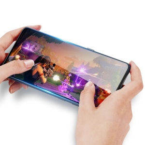 Folie pentru Honor 600 Smart din Sticla Securizata, Ultra HD, set cu sticker, ESD Glass Anti Static, Transparent - Img 4
