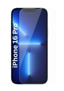 Folie pentru iPhone 16 Pro, SKYDDAR INNOVATION, Protectie 9H, 0.3mm, Clear Vision, set cu sticker, Transparent
