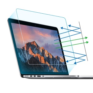 Folie pentru MacBook Air 13" (2018/2017/2020), SKYDDAR INNOVATION, Anti Glare VisionProX, Protectie Ecran Laptop Anti Blue Light, Anti Reflex, set cu sticker, Transparent