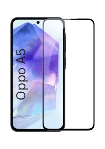 Folie pentru Oppo A5 4G, SKYDDAR INNOVATION, Sticla Securizata, Ultra HD, Protectie 111D, Montare Simplă, set cu sticker, Transparent
