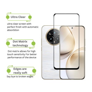 Folie pentru Realme 14 Pro, SKYDDAR INNOVATION, Sticla Securizata, Ultra HD, Protectie 111D, Montare Simplă, set cu sticker, Transparent - Img 2