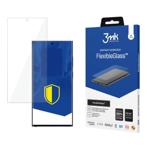 Folie pentru Samsung Galaxy S24 Ultra din silicon, 3mk FlexibleGlass, Transparent