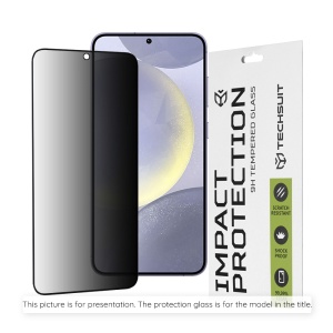 Folie pentru Samsung Galaxy S25 Ultra, Anti-spy Ultra HD, Protectie 9H, Montare Simplă, 111D, Privacy, set cu sticker