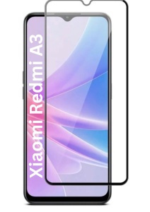 Folie pentru Xiaomi Redmi A3 / Redmi A3x, SKYDDAR INNOVATION, Sticla Securizata, Ultra HD, Protectie 111D, Montare Simplă, Transparent, set cu sticker