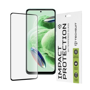 Folie pentru Xiaomi Redmi Note 12 5G / Poco X5 / Redmi Note 12 4G, SKYDDAR INNOVATION, Sticla Securizata, Ultra HD, Protectie 111D, Montare Simplă, Transparent, set cu sticker