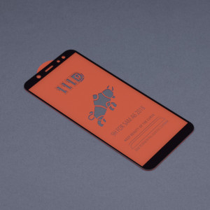 Folie Samsung Galaxy A6 2018, ce acopera tot ecranul 111D, Techsuit - Negru - Img 2