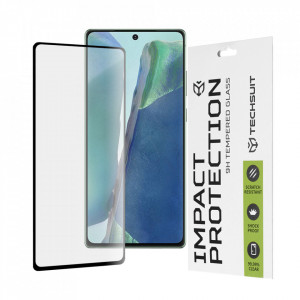 Folie Samsung Galaxy Note 20, ce acopera tot ecranul 111D, Techsuit - Negru