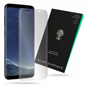Folie Samsung Galaxy S8, Regenerabila + Case Friendly, Alien Surface - Transparent - Img 1